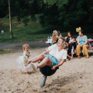 lachen in rouw